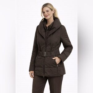 DANIER Dark Brown DOWN Puffer Jacket size M